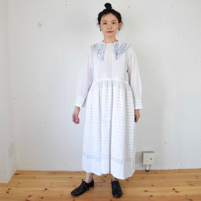 TOWAVASEトワヴァーズ Fille dress カディコットン ワンピース TOWAVASE Fille dress カディコットン ワンピース