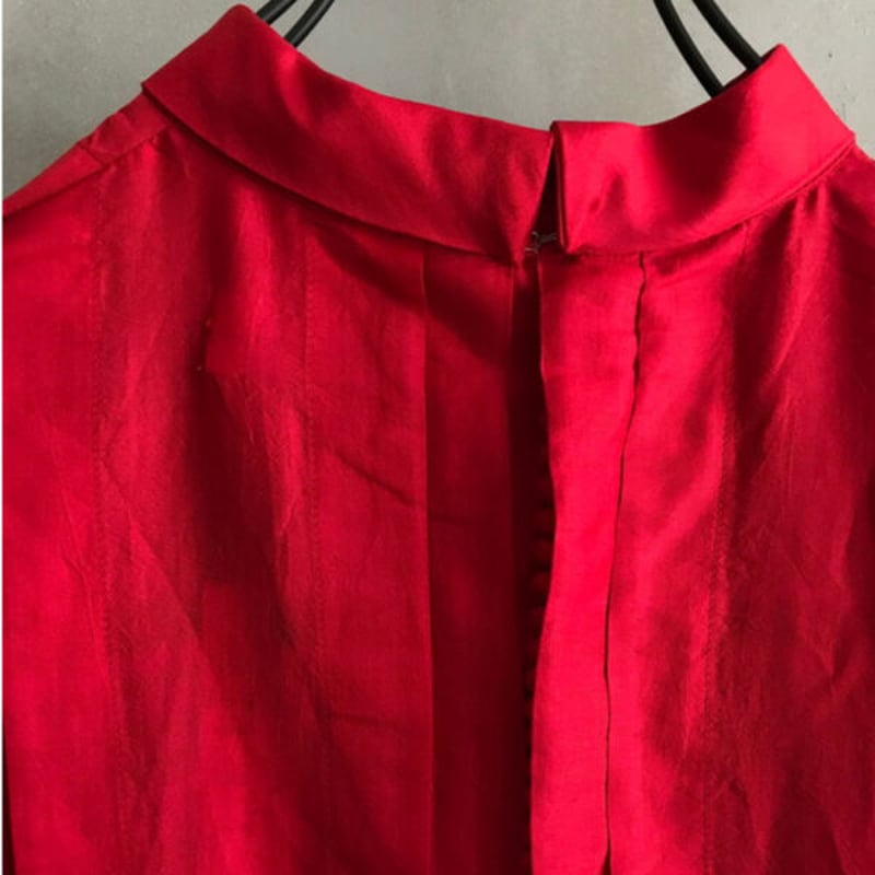 BUNON(ブノン) hi-neck tuck dress | Le Nid de Lili