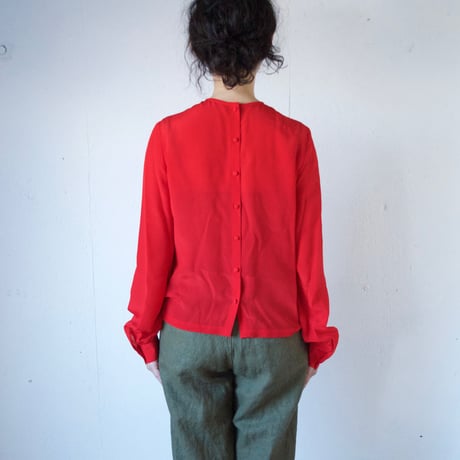 humoresque(ユーモレスク)  long tuck blouse