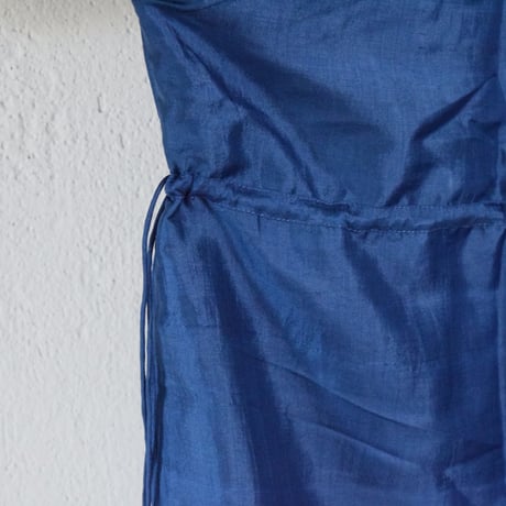 【定番】BUNON(ブノン) BACK BUTTON BLOUSE カディシルク バックボタンブラウス