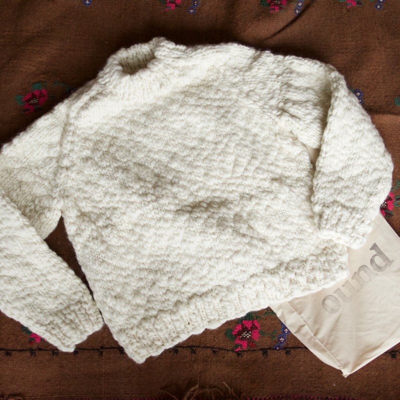 OUND(オウンド) 手編みセーター / CAVEN -HAND KNITTED WOOL J...
