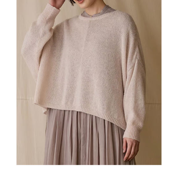 suzuki takayuki (スズキタカユキ) alpaca knitted cape ベ...