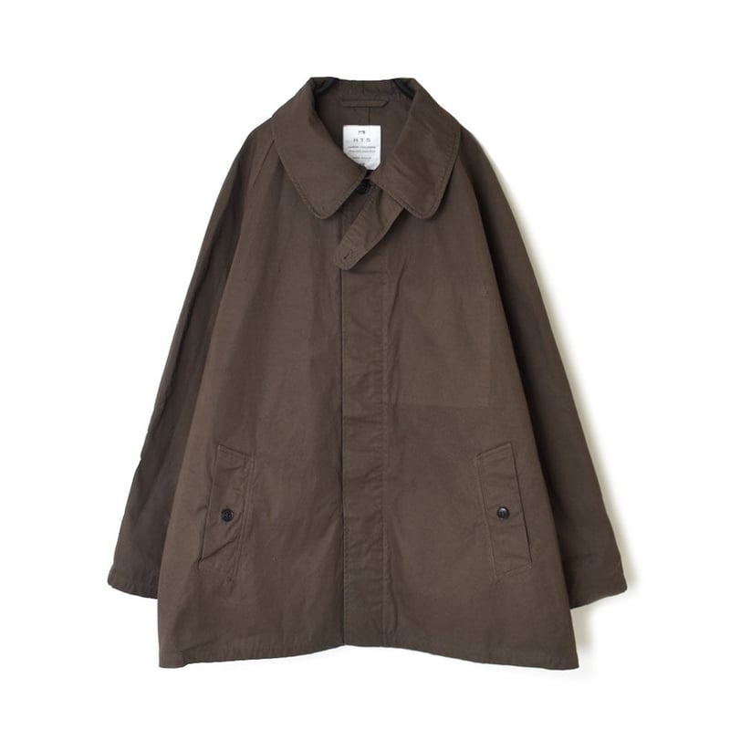 HTS(エイチティーエス) 綿ツイル バルマカーンショートコート | Le Nid 