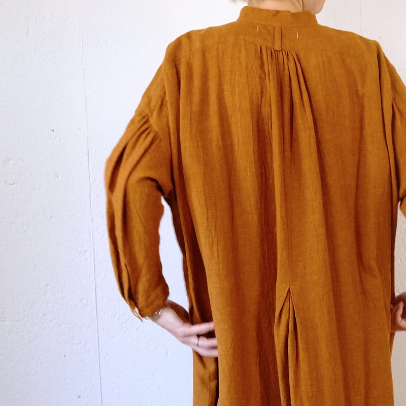 suzuki takayuki (スズキタカユキ) peasant dress Ⅱウールリネン suzuki takayuki (スズキタカユキ) peasant dress Ⅱウールリネン