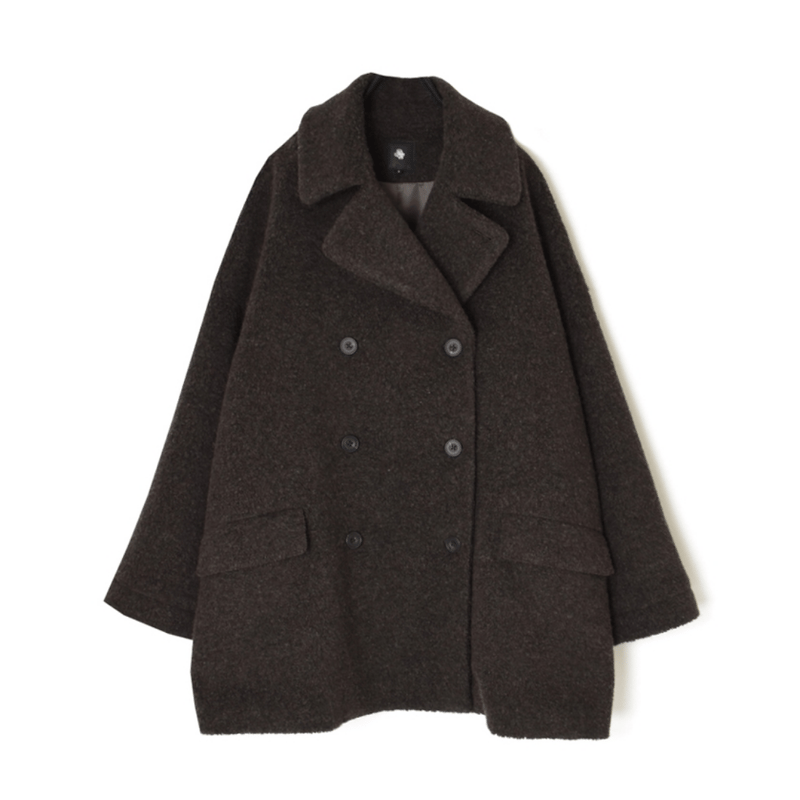 ☆SALE☆ メゾンドソイル キルティング オーガニックコットン ラグランコート maison de soil QUILTED SILK PLAIN C-NECK RAGLAN COAT -DK