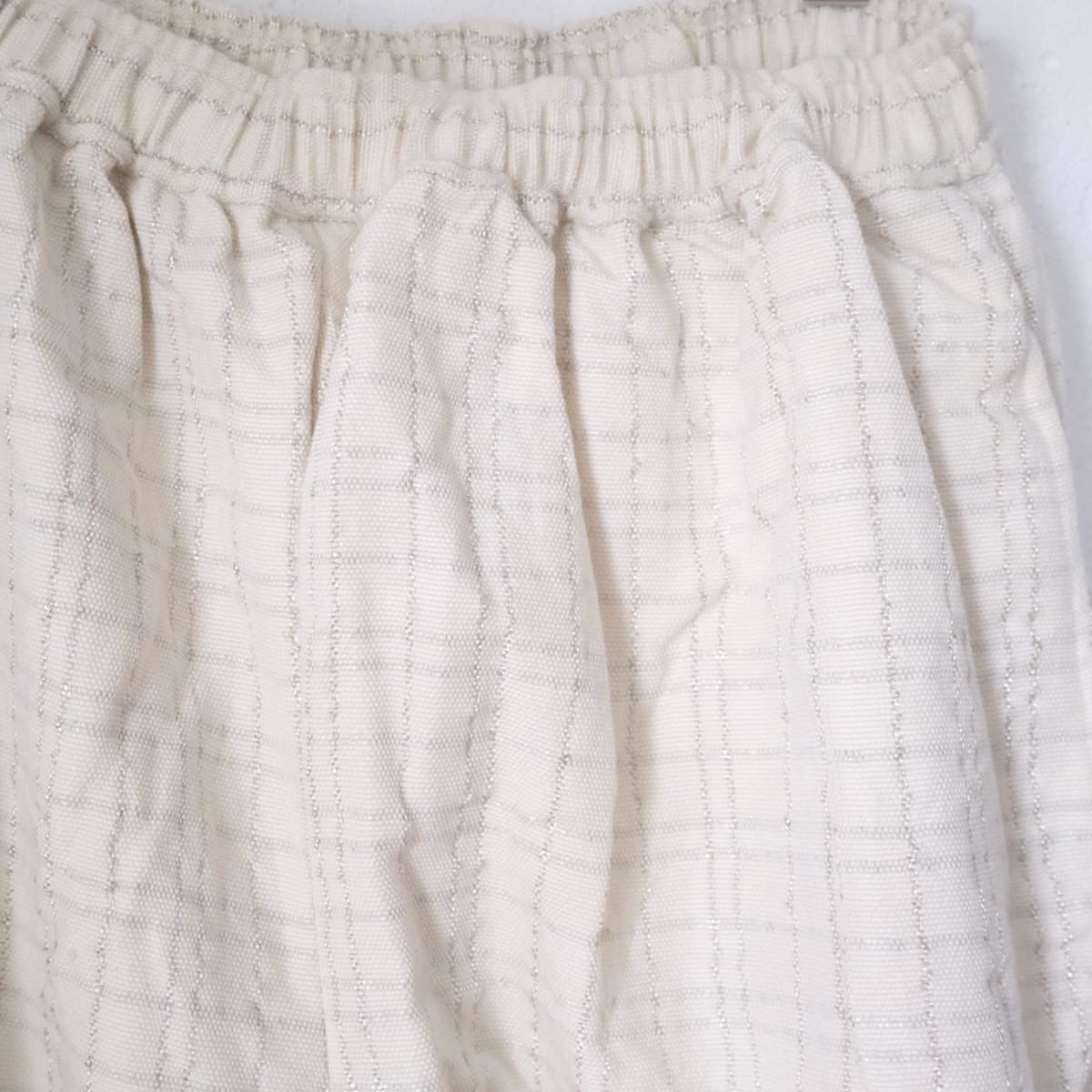 BUNON(ブノン) Khadi Wool & Zari Kantha Cocoon Pant BUNON(ブノン) Khadi Wool & Zari Kantha Cocoon Pant