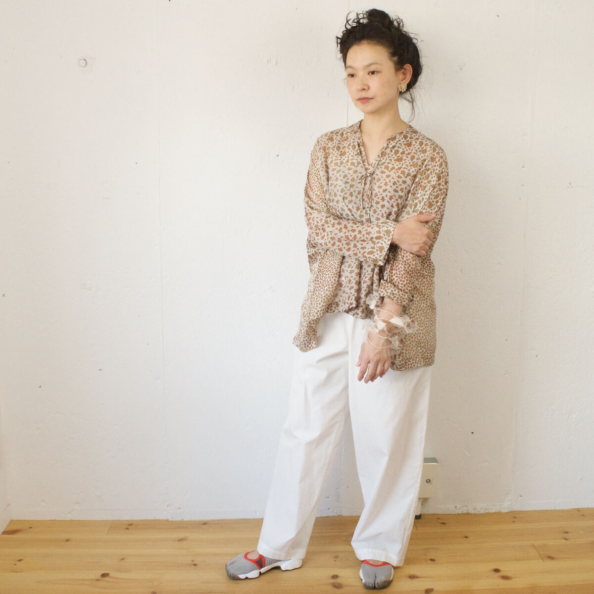 humoresque(ユーモレスク) 　 wide pants