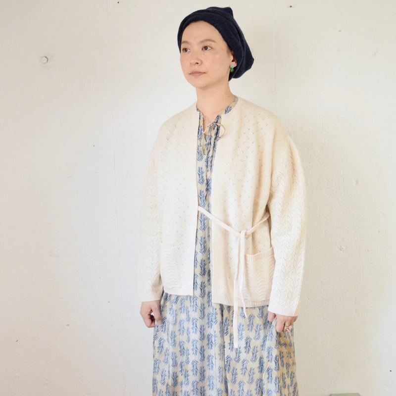 TOWAVASE(トワヴァーズ)Panier カシミヤ カシュクール 2PLY 7G