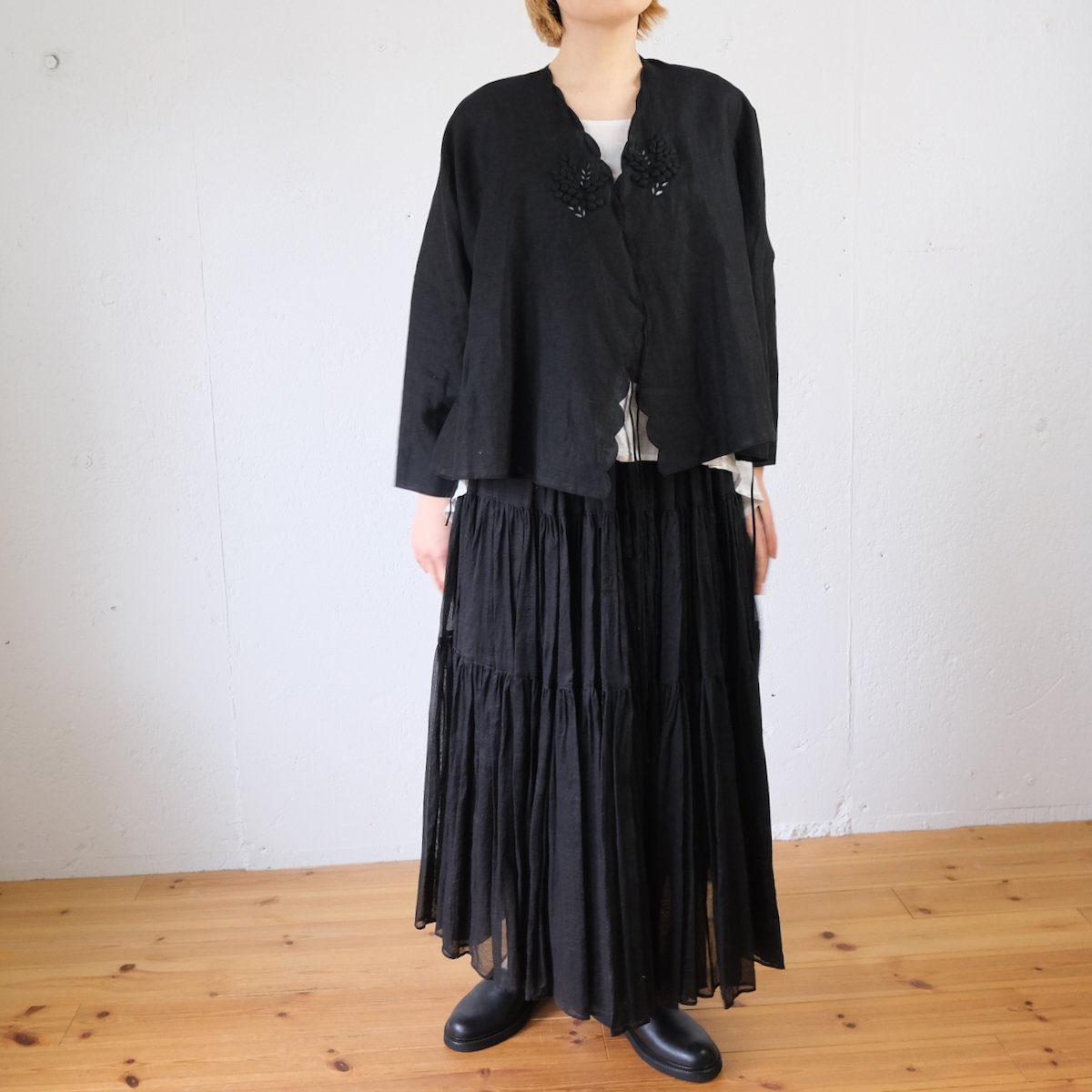 TOWAVASE(トワヴァーズ）Bon Voyage Blouse カシュクールブラウス（ブラ