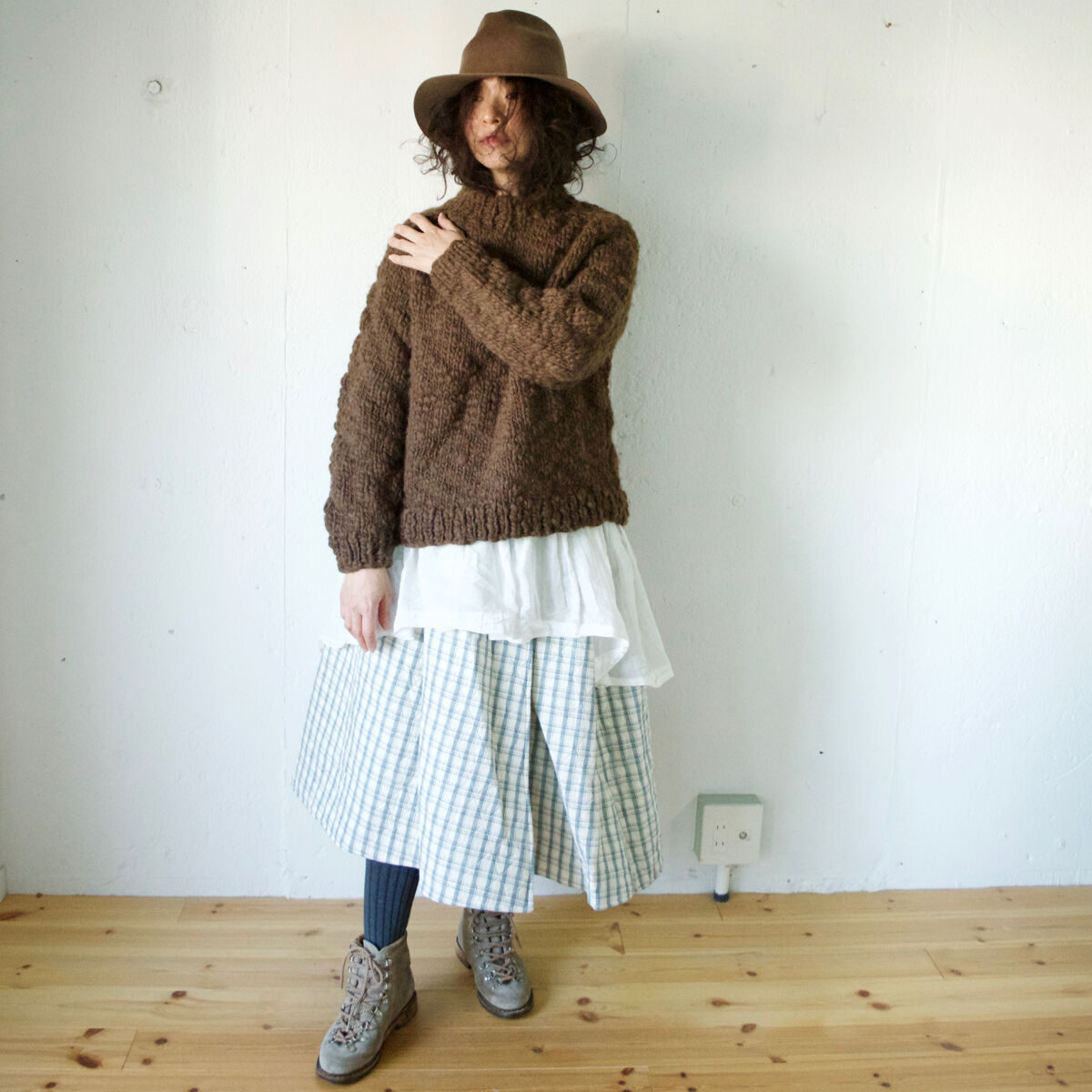 OUND(オウンド) 手編みセーター / CAVEN -HAND KNITTED WOOL JUMPER