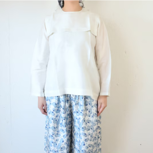 定番/2025春夏 新色】BUNON(ブノン) Back Button Sailor Blo 定番/2025春夏 新色】BUNON(ブノン) Back Button Sailor Blo