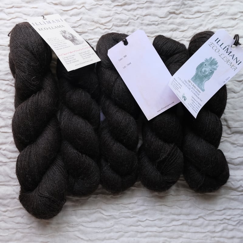 illimani 『ECO LLAMA』無染色ベビーリャマ100% Fingering wei