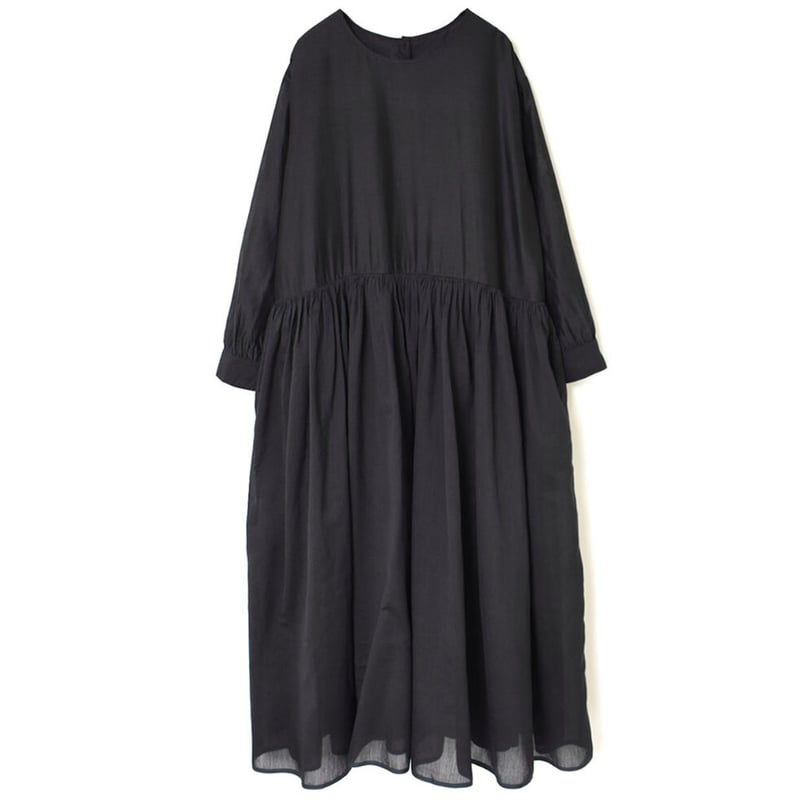 再値下げ☺︎maison de soil コットンシルクシャツワンピドレス
