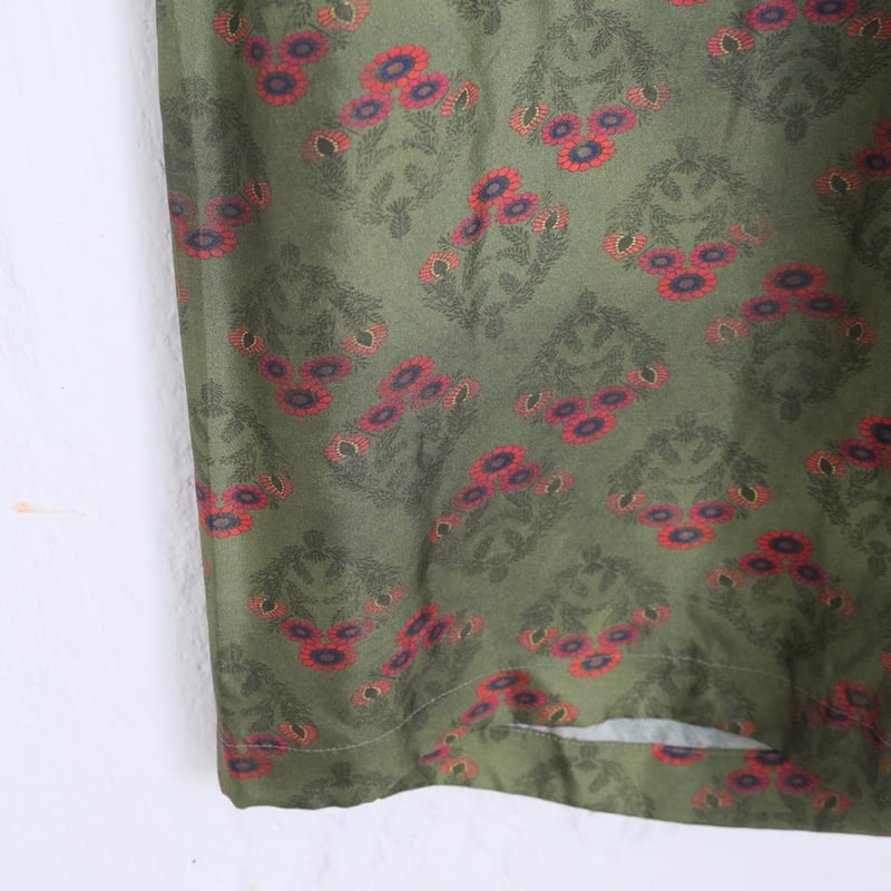 TOWAVASE Eulalie-dress シルクコットン プリントワンピース