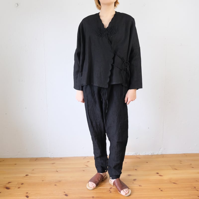 TOWAVASE(トワヴァーズ）Bon Voyage Blouse カシュクールブラウス（ブラ