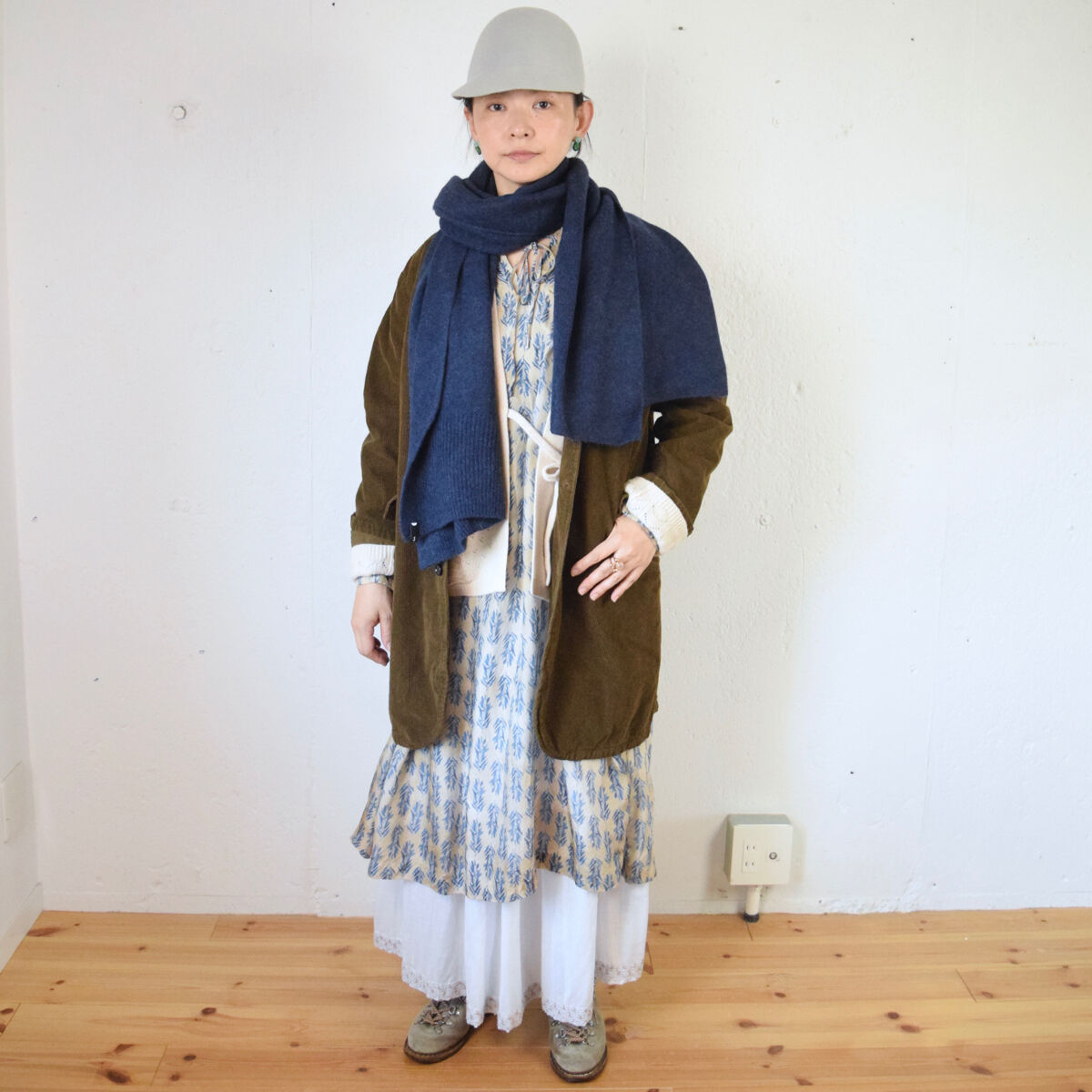 towavase トワヴァーズ artisan dress ワンピース キャメル