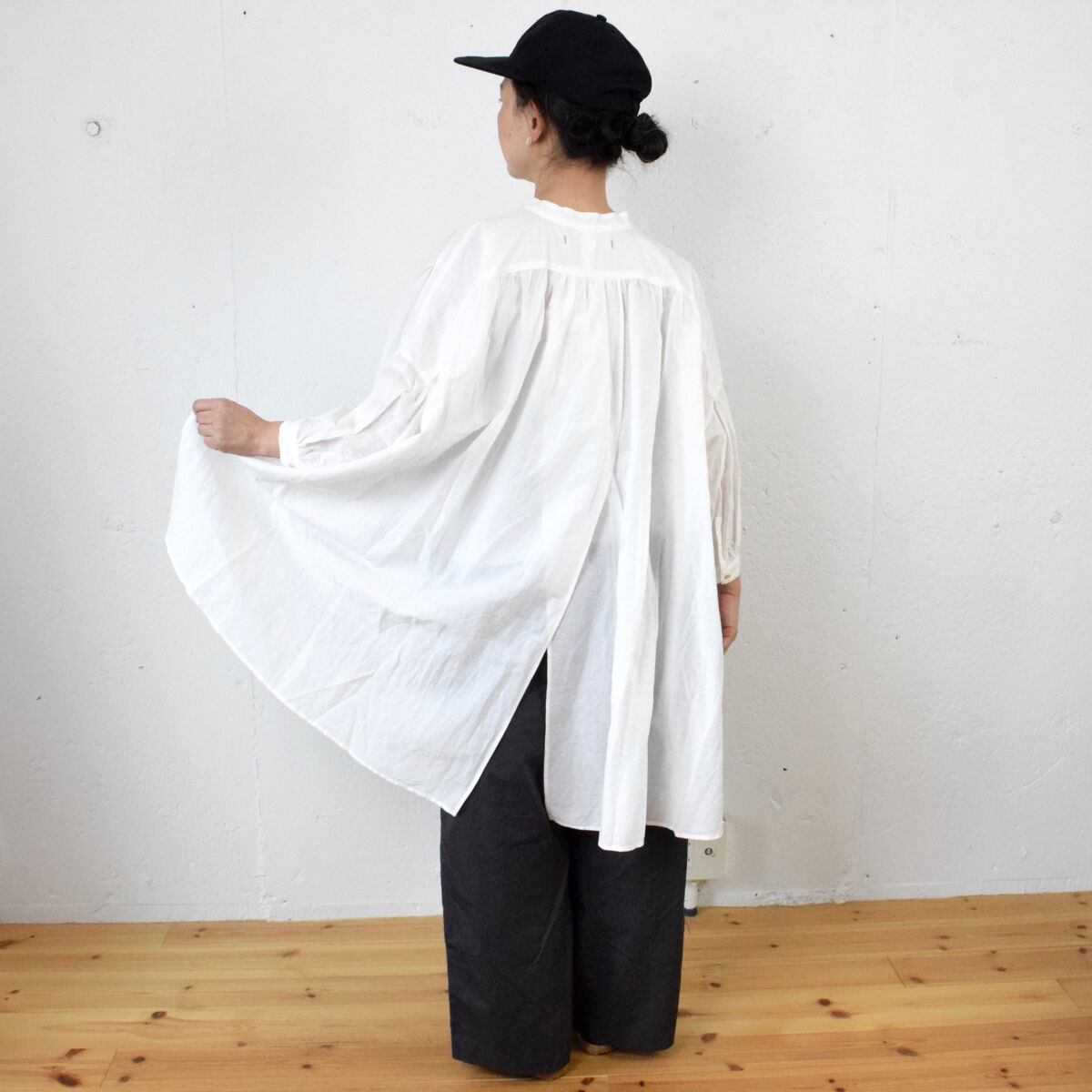 suzuki takayuki (スズキタカユキ) long-tail shirt コットンラ