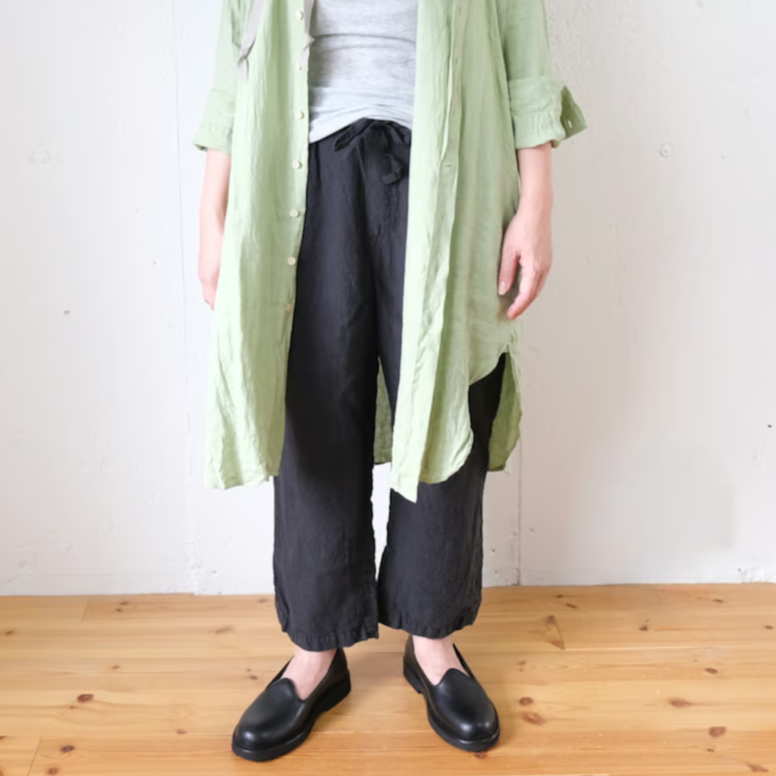 定番】maison de soil (メゾンドソイル) リネン イージーパンツ EASY  