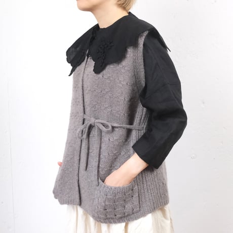 TOWAVASE カシミア　カーディガン　TAUPE  ARTS&SCIENCE TOWAVASE カシミアカーディガンTAUPE ARTS&SCIENCE