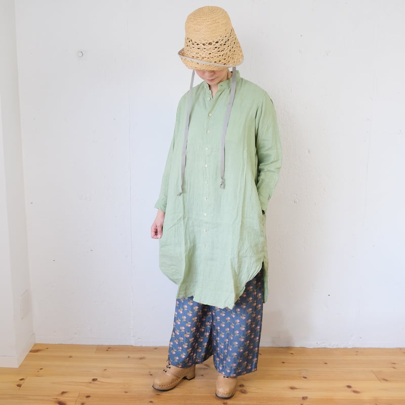suzuki takayuki (スズキタカユキ) long shirt リネンロング suzuki takayuki (スズキタカユキ) long shirt リネンロング