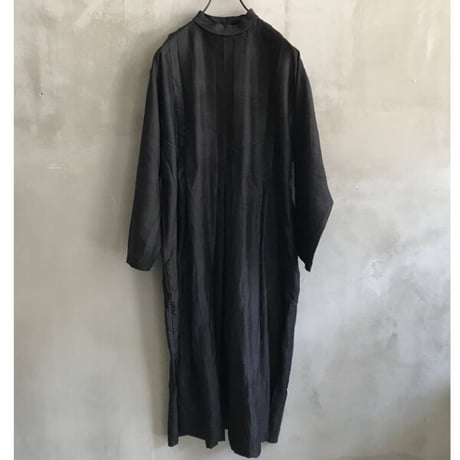 BUNON(ブノン) hi-neck tuck dress