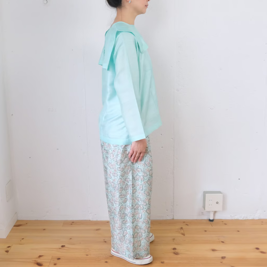 定番/2025春夏 新色】BUNON(ブノン) Back Button Sailor Blo 定番/2025春夏 新色】BUNON(ブノン) Back Button Sailor Blo