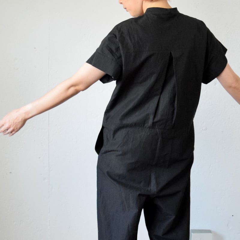 humoresque (ユーモレスク)overall コットンラミーシルク  