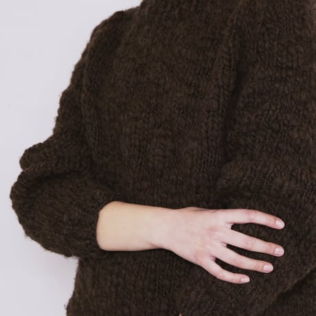 OUND(オウンド) 手編みセーター / CAVEN -HAND KNITTED WOOL JUMPER