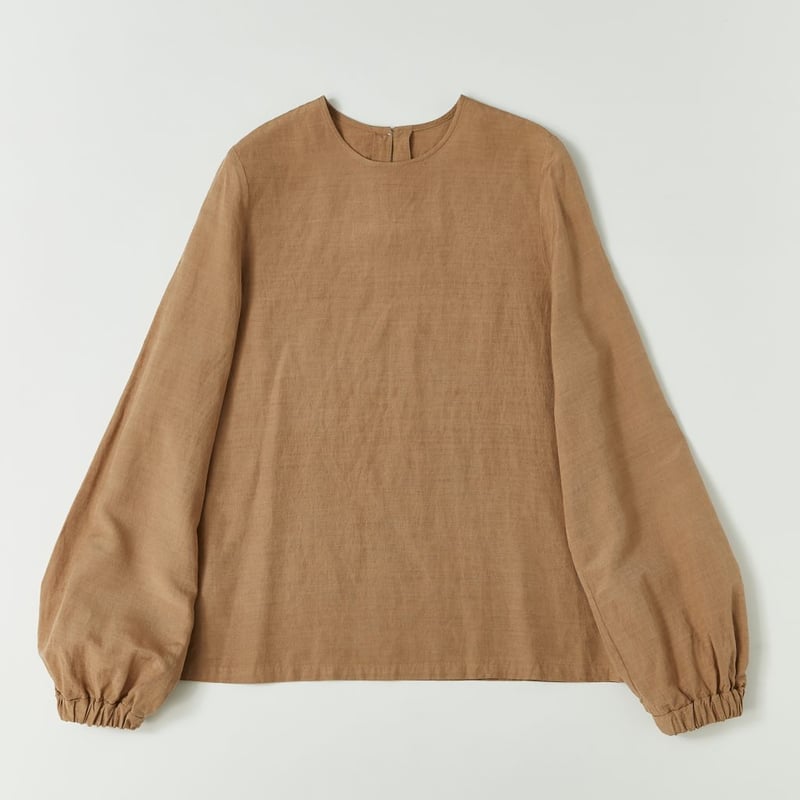 humoresque (ユーモレスク) puff sleeve pullover シルクリネ...