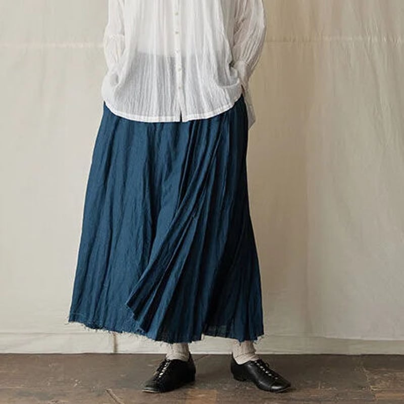 suzuki takayuki( スズキタカユキ) long skirt リネン ロングスカ...