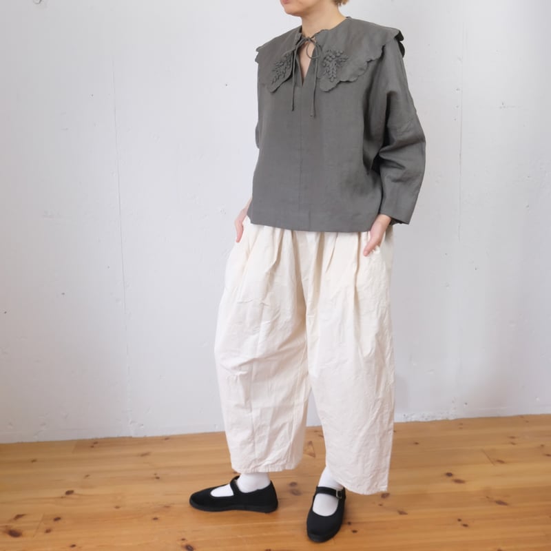 ROBE de PEAU（ローブデポー） リネンパンツ ROBE de PEAU（ローブデポー） リネンパンツ