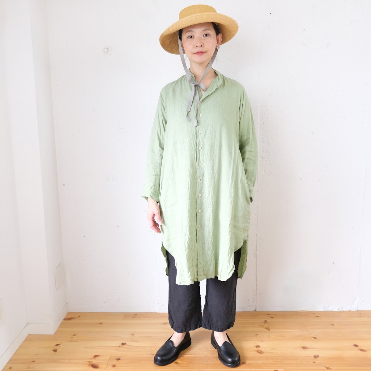 定番】maison de soil (メゾンドソイル) リネン イージーパンツ EASY  