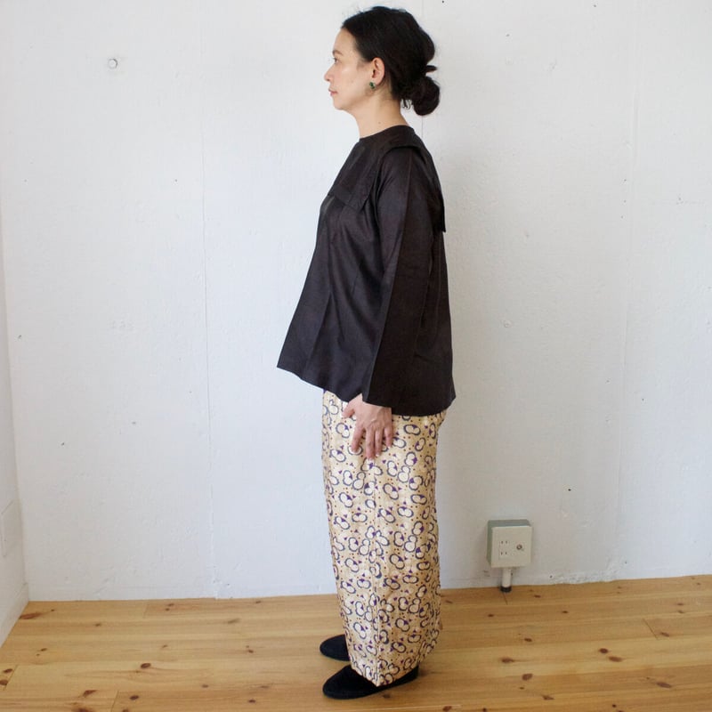 定番/2025春夏 新色】BUNON(ブノン) Back Button Sailor Blo 定番/2025春夏 新色】BUNON(ブノン) Back Button Sailor Blo