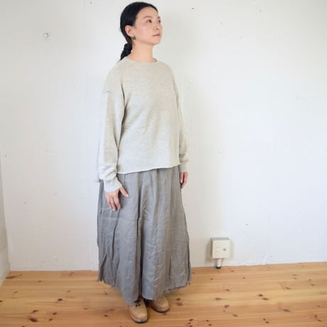 suzuki takayuki( スズキタカユキ) long skirt  リネン ロングスカート