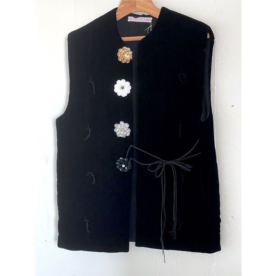 TOWAVASE La zabu vest jacket ラザブ ベスト TOWAVASE La zabu vest jacket ラザブ ベスト