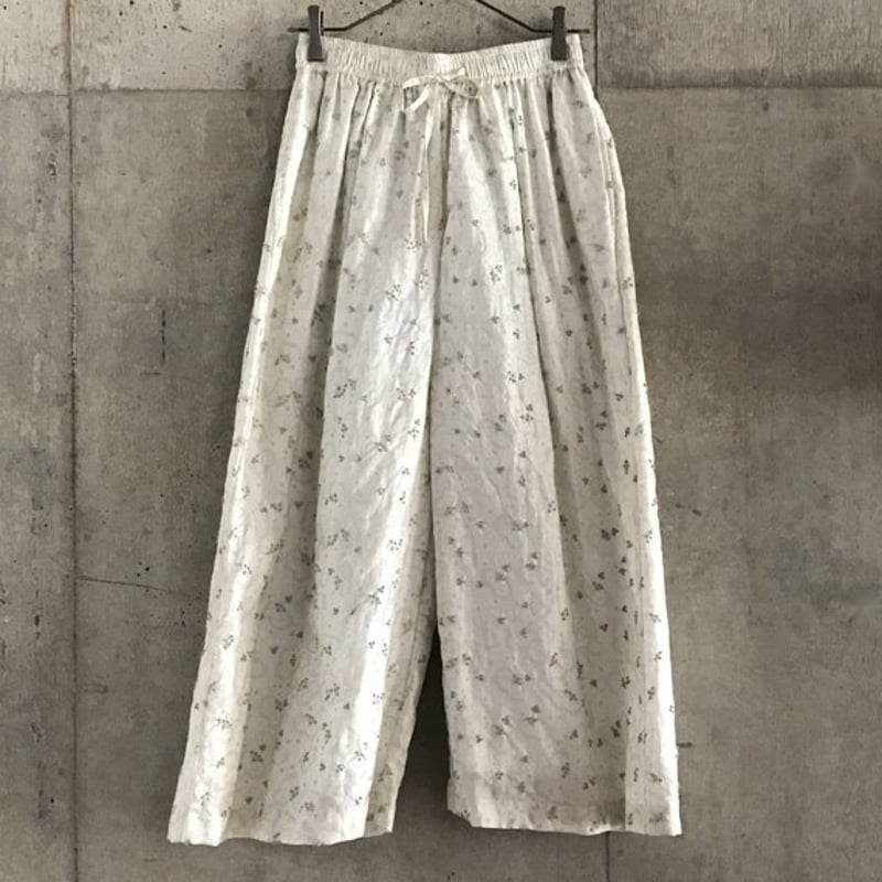 BUNON ブノン刺繍パンツ