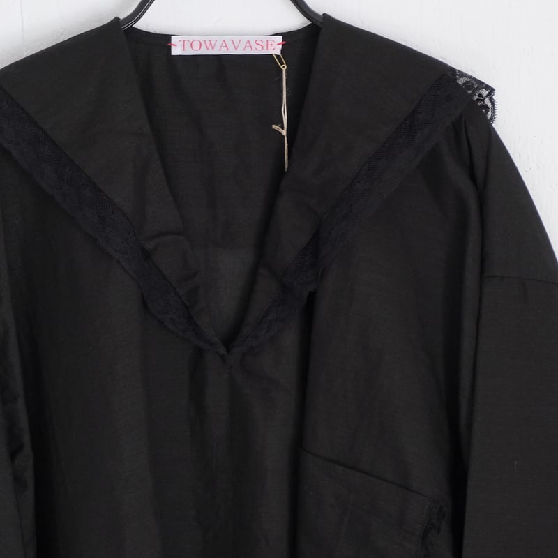 TOWAVASE(トワヴァーズ)Leavers dress コットンリネン セーラー TOWAVASE(トワヴァーズ)Leavers dress コットンリネン セーラー