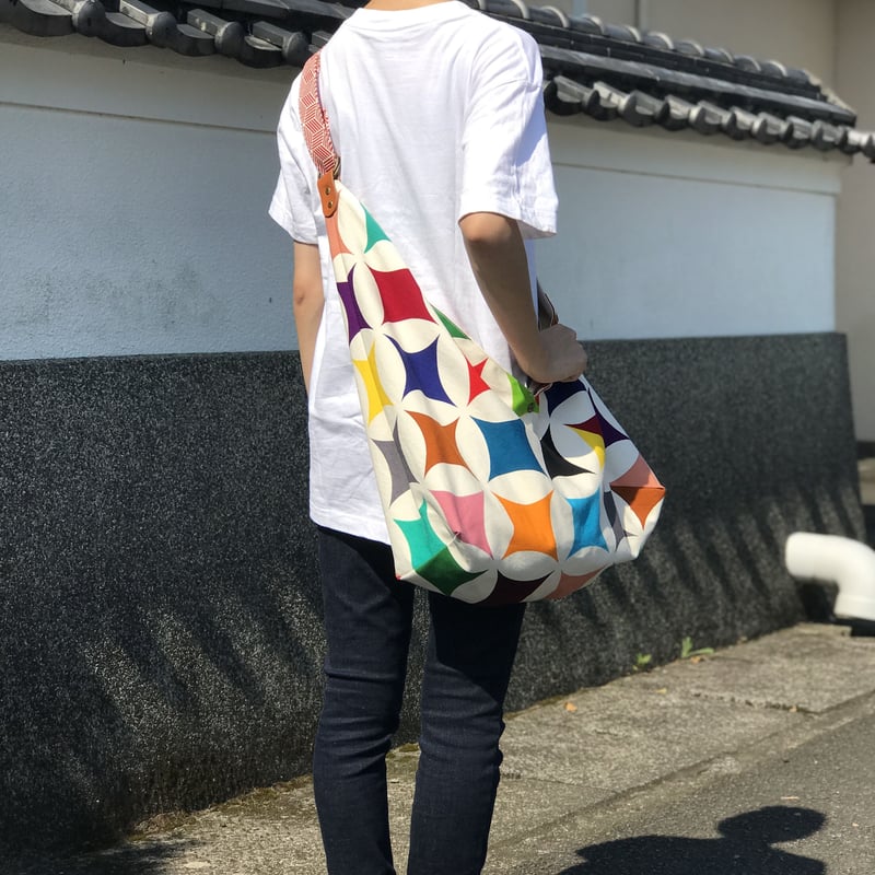 あづまバッグ】七宝（選べるベルトカラー）〈贈り物にも！〉 | 亀染屋