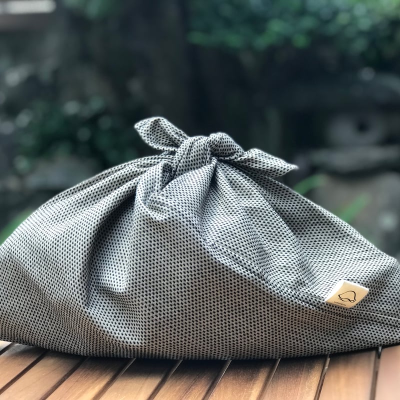 刺し子あづま袋 | 亀染屋・祝の印