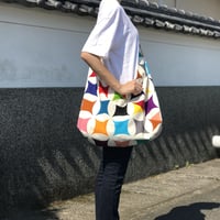 【あづまバッグ】七宝（選べるベルトカラー）〈贈り物にも！〉