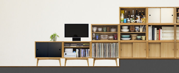 maruni マルニ◾️木製家具 シェルフ オープンラック 整理棚 ディスプレイ台 マルニ60 オープンシェルフ63 棚板1枚付き (溝あり) | SALVE