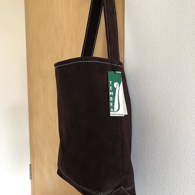 L'ECHOPPE TEMBEA別注 バゲットトート スウェード トートバッグ L'ECHOPPE TEMBEA別注 バゲットトート スウェード トートバッグ