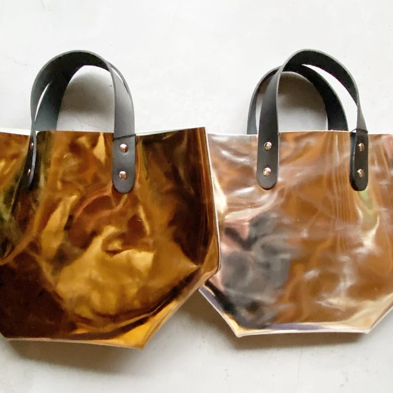TEMBEA／DELIVERY TOTE SMALL MIRROR LEATHER』 | S