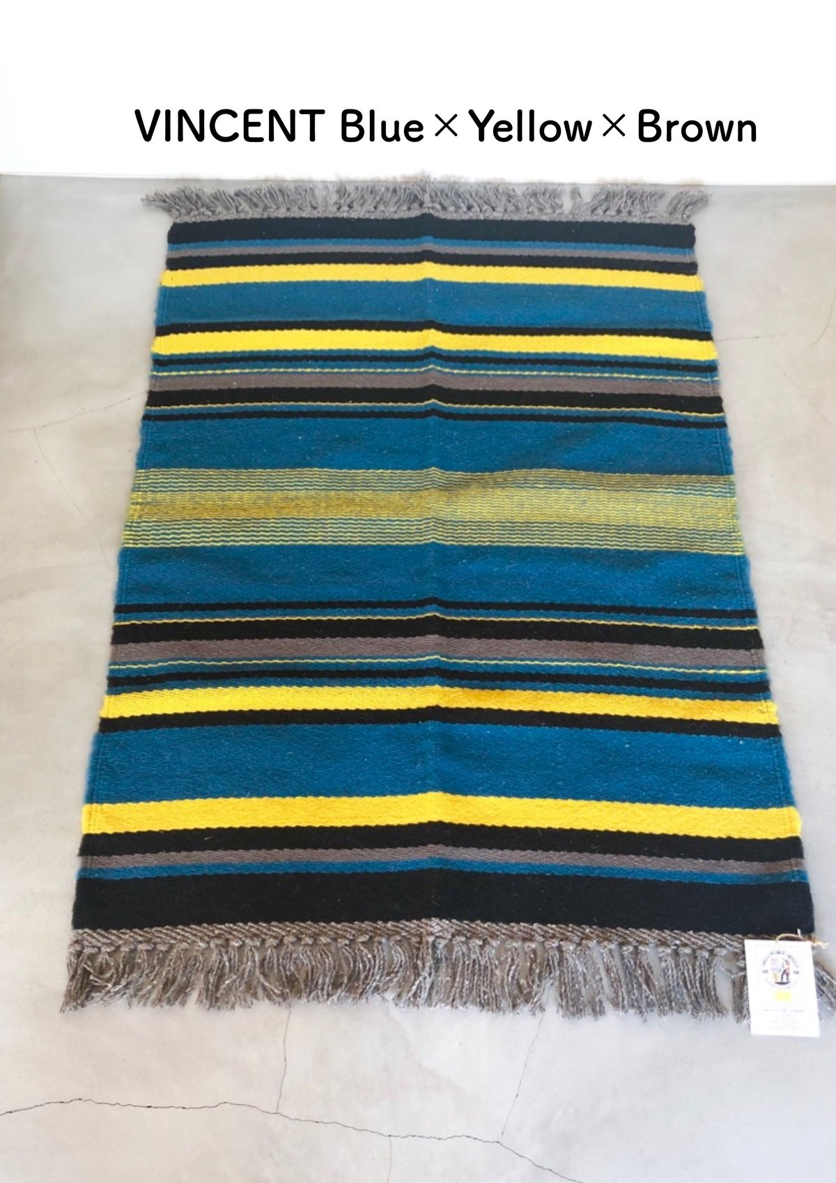 FABRICA ALENTEJANA DE LANIFICIOS／WOOL RUG 90×1
