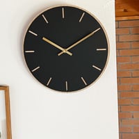 『hemverk／Wall Clock Linoleum Nero φ280mm』Made in Denmark 🇩🇰