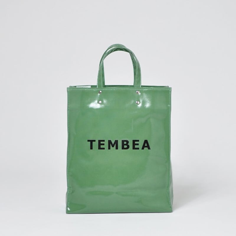 TEMBEA トートバッグ グリーン　元値16,500円 TEMBEA / TOTE BAG POCKET MEDIUM / NATURAL×GREEN