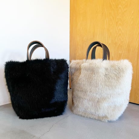 『TEMBEA／DELIVERY TOTE “FUR” SMALL』