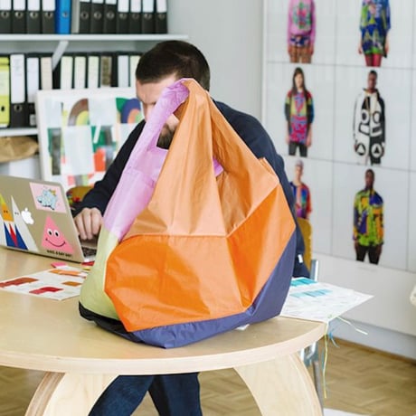 『HAY SIX-COLOUR BAG　(M)サイズ ／ SUSAN BIJL』