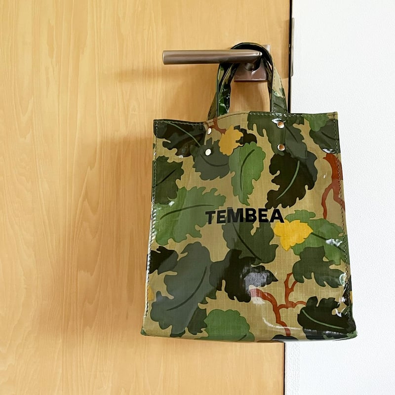 TEMBEA／Paper Tote Leaf Camo PVC』 | SALVE