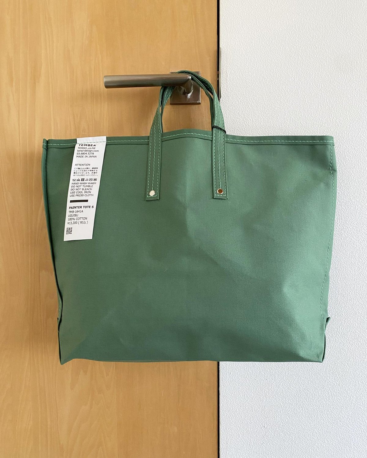 TEMBEA 1641A PAINTER TOTE　オリーブ TEMBEA 1641A PAINTER TOTE オリーブ